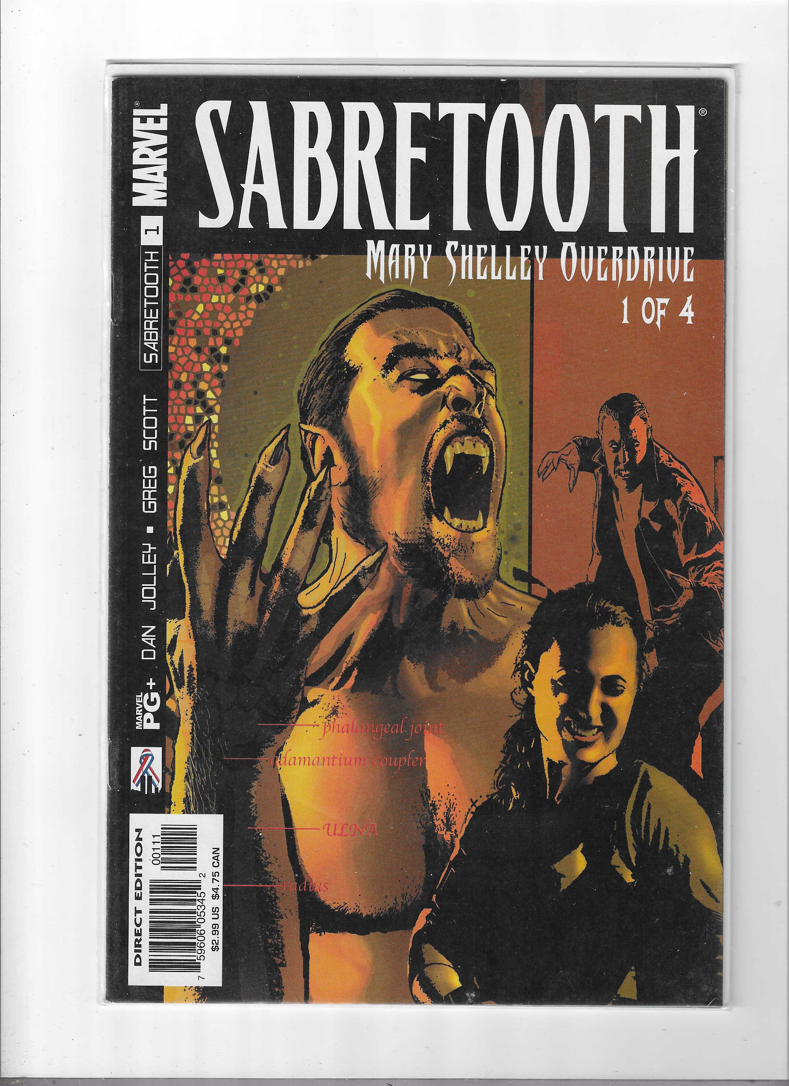 SaberTooth 1 of 4