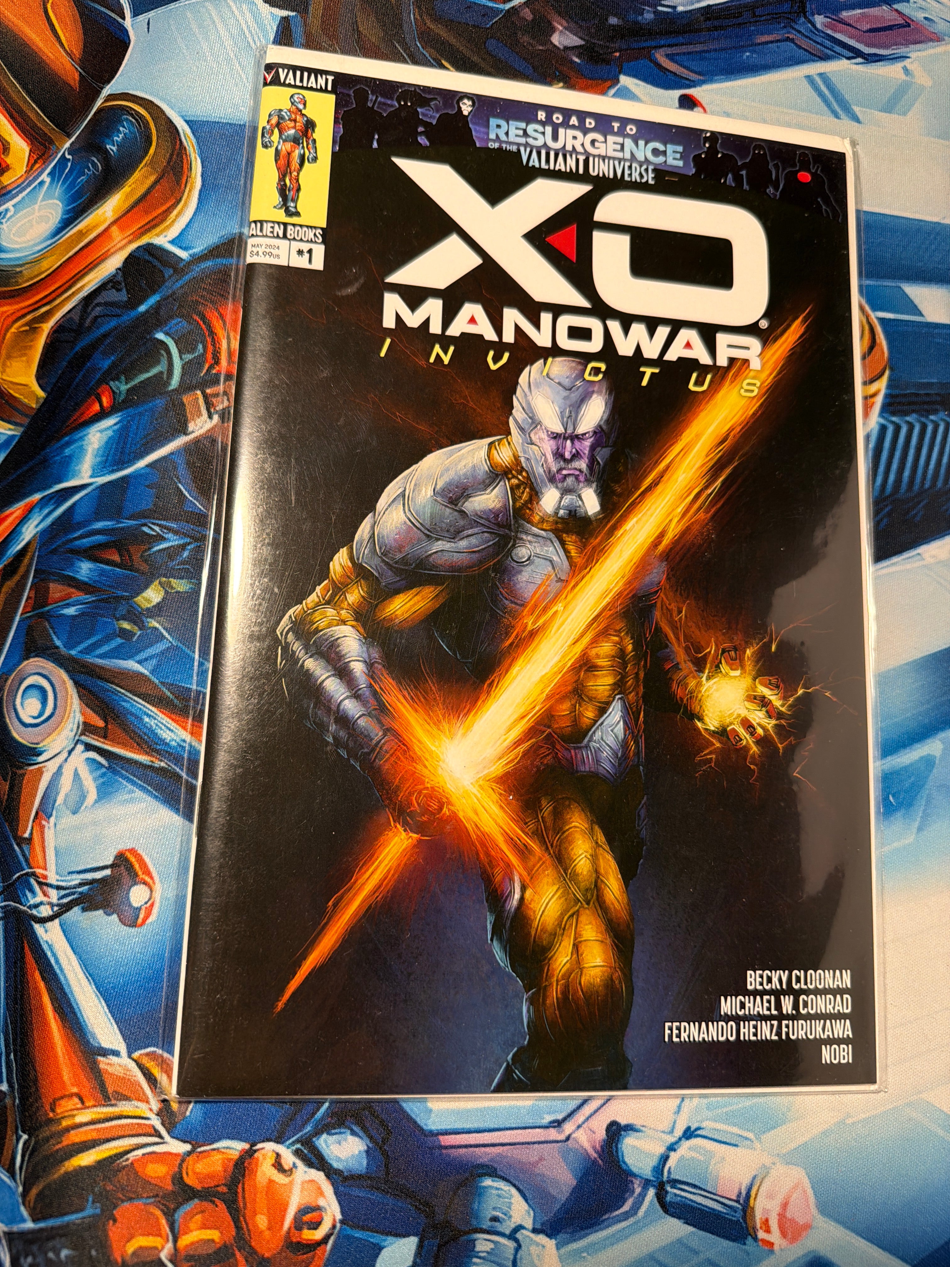 X-O Manowar Invictus issue 1