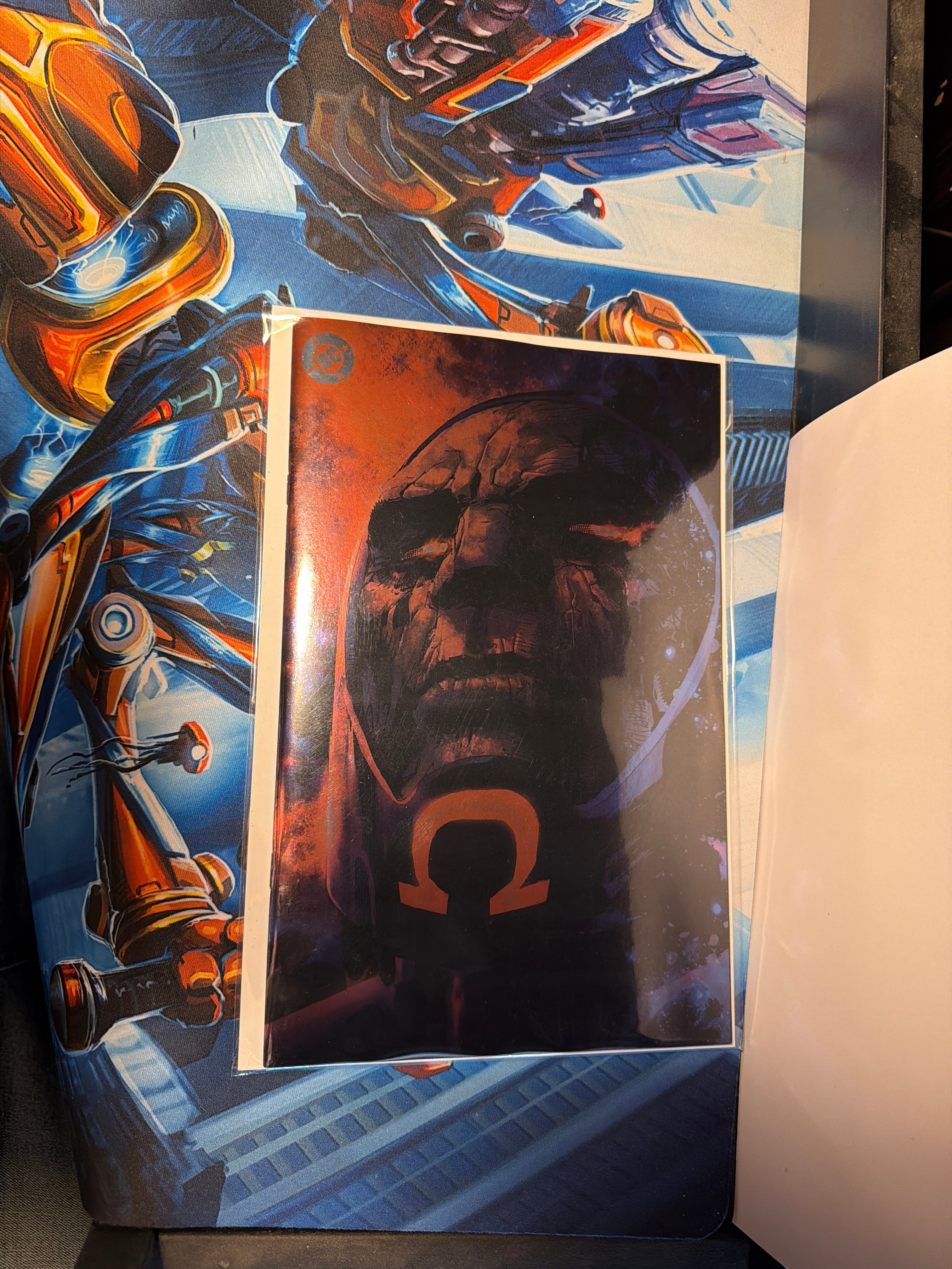 Dc ko blind bag foil Darkseid Jim Lee cover