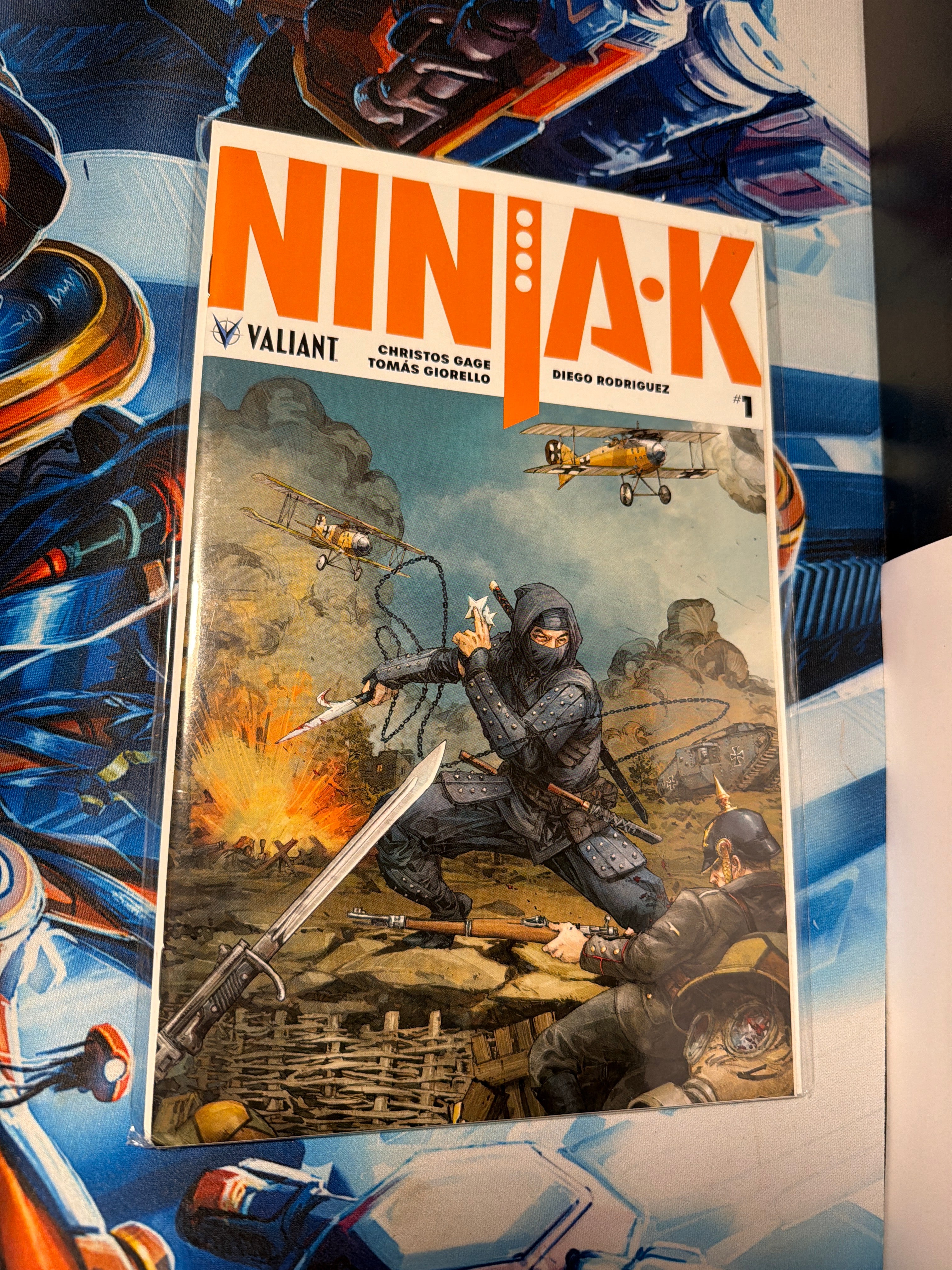 Ninjak issue 1 1:20 variant cover