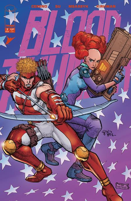 BLOOD & THUNDER #7 CVR G EJ SU YOUNGBLOOD TEAM UP VAR (MR)