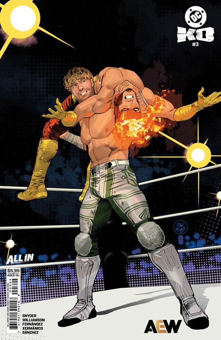 DC K.O. #3 (OF 5) CVR I DAN MORA AEW CAMEO CARD STOCK VAR