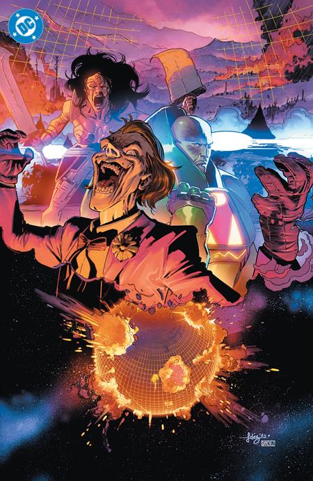 DC K.O. #3 (OF 5) CVR J JAVIER FERNANDEZ FOIL VAR