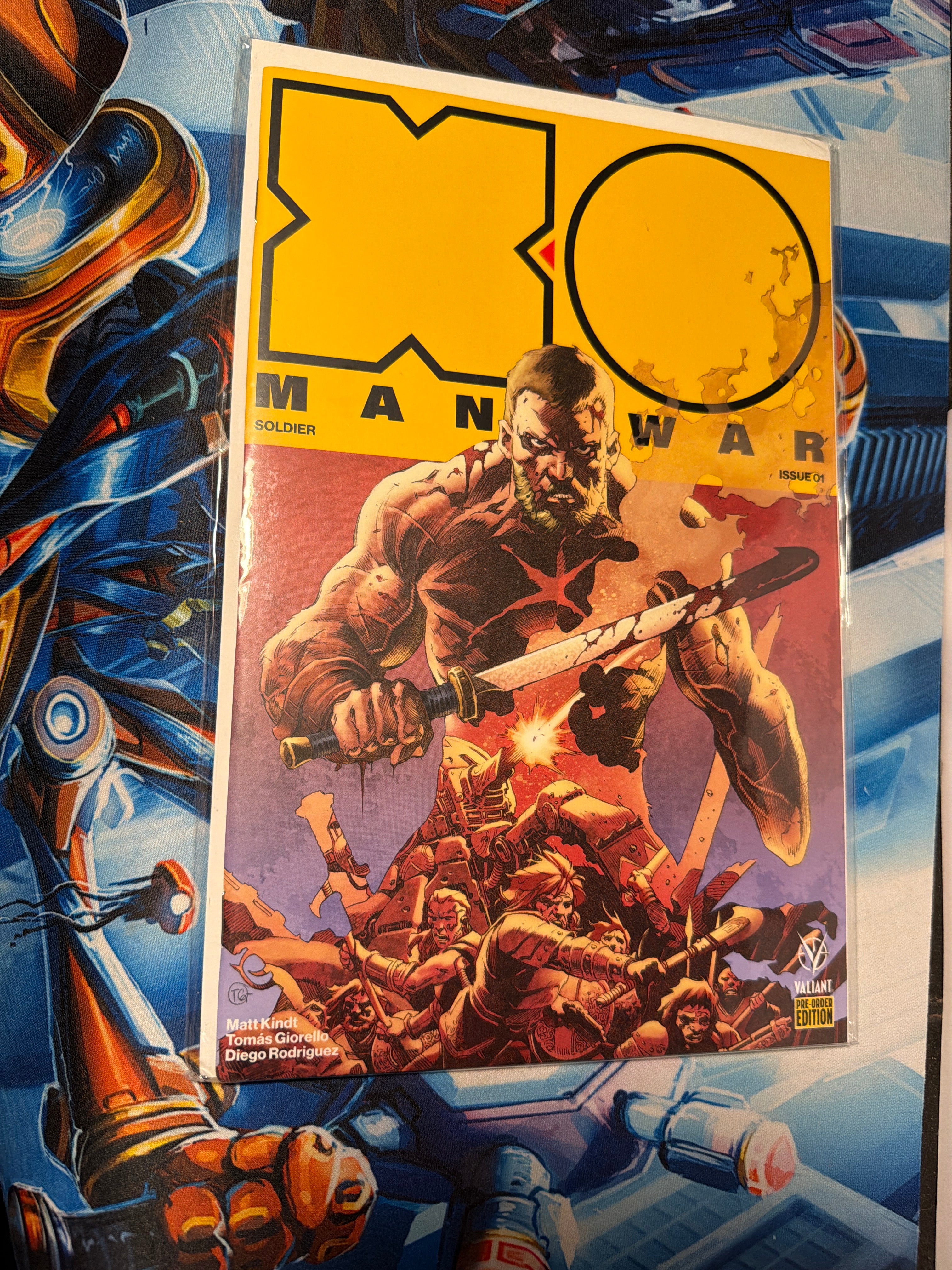 X-O Manowar soldier issue 1