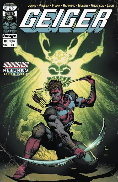 GEIGER #18 CVR D GARY FRANK YOUNGBLOOD TEAM UP VAR