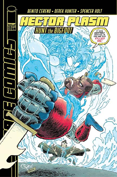 HECTOR PLASM HUNT THE BIGFOOT #2 (OF 3) CVR E DEREK HUNTER YOUNGBLOOD TEAM UP
