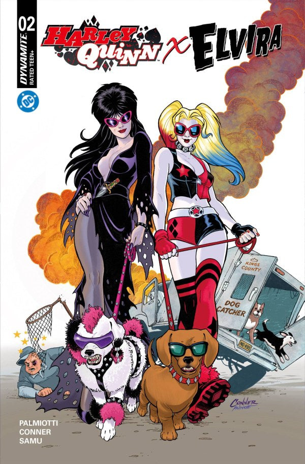 Harley Quinn X Elvira issue 2