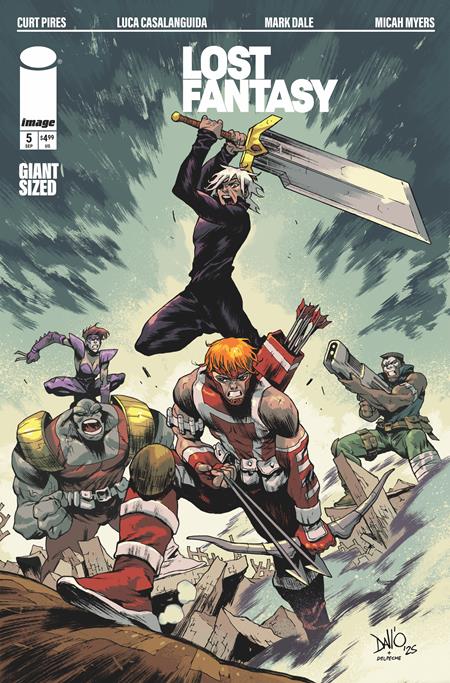 LOST FANTASY #5 CVR I MAXI DALLO YOUNGBLOOD TEAM UP VAR