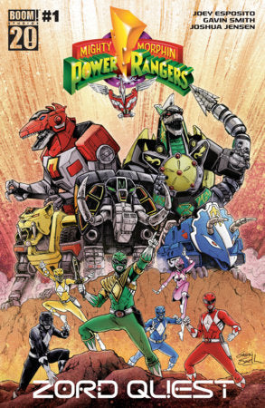 Mighty Morphin Power Rangers: Zord Quest #1 A Main (Dressed, Smith)