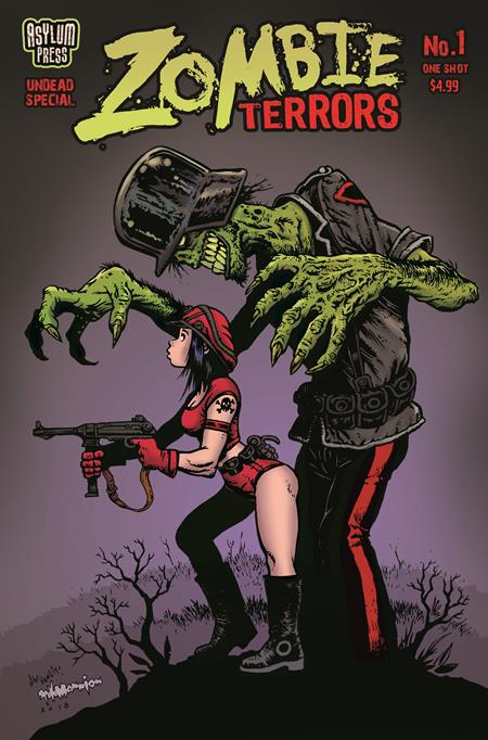 ZOMBIE TERROR #1 UNDEAD SPECIAL (ONE SHOT) CVR B STEVE MANNION VAR (MR) Previously Solicited