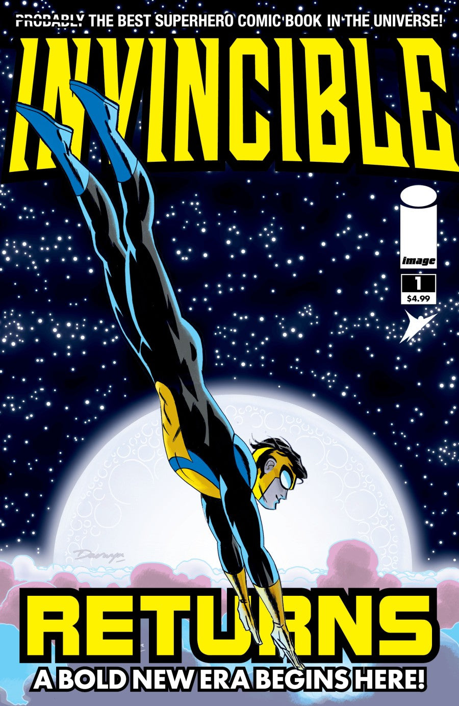 Invincible Returns #1 Facsimile Edition 2026 Darwyn Cooke Variant