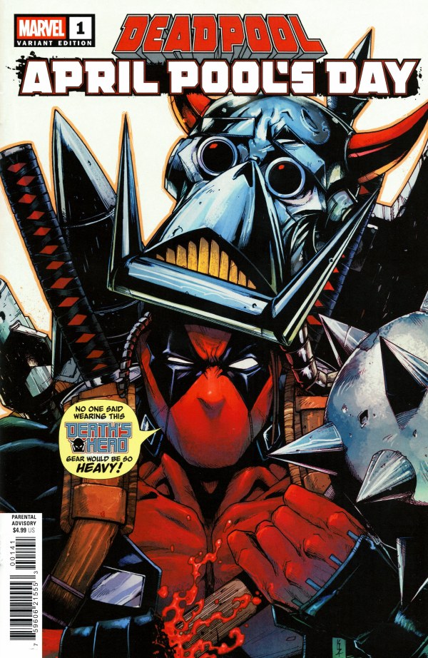 Deadpool: April Pool's Day #1 Kei Zama Death's Head Variant