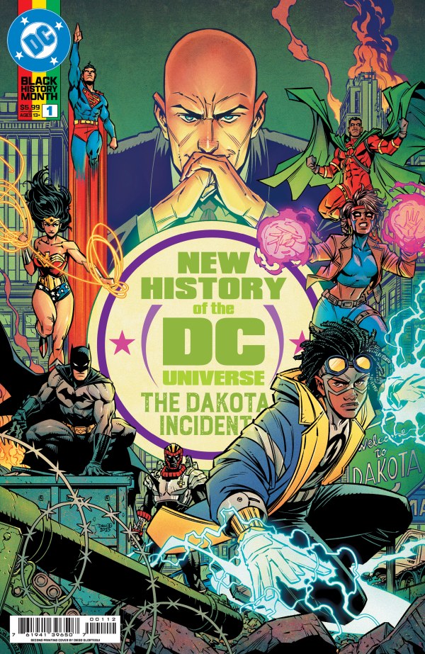 New History of the DC Universe: The Dakota Incident #1 2nd Printing