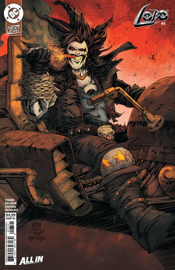 Lobo #3 Cover D Denys Cowan Varian