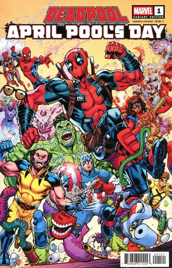 Deadpool: April Pool's Day #1 Todd Nauck Variant