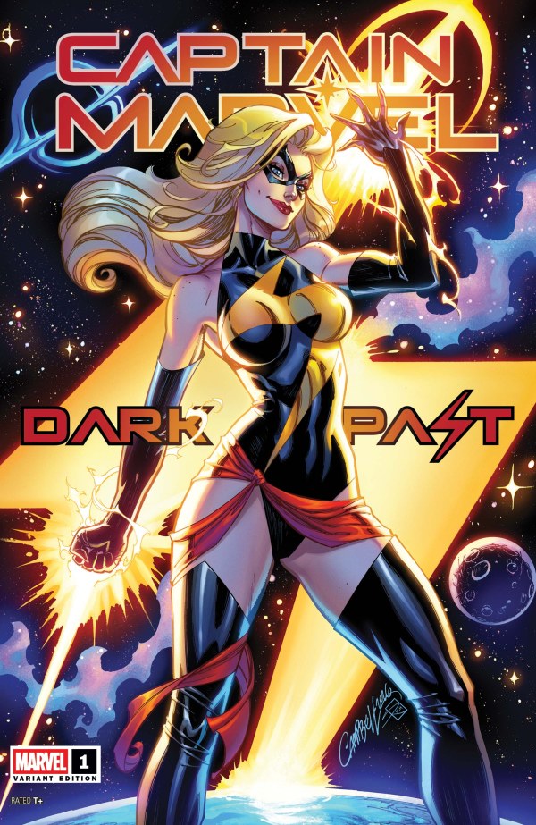 Captain Marvel: Dark Past #1 J. Scott Campbell Variant