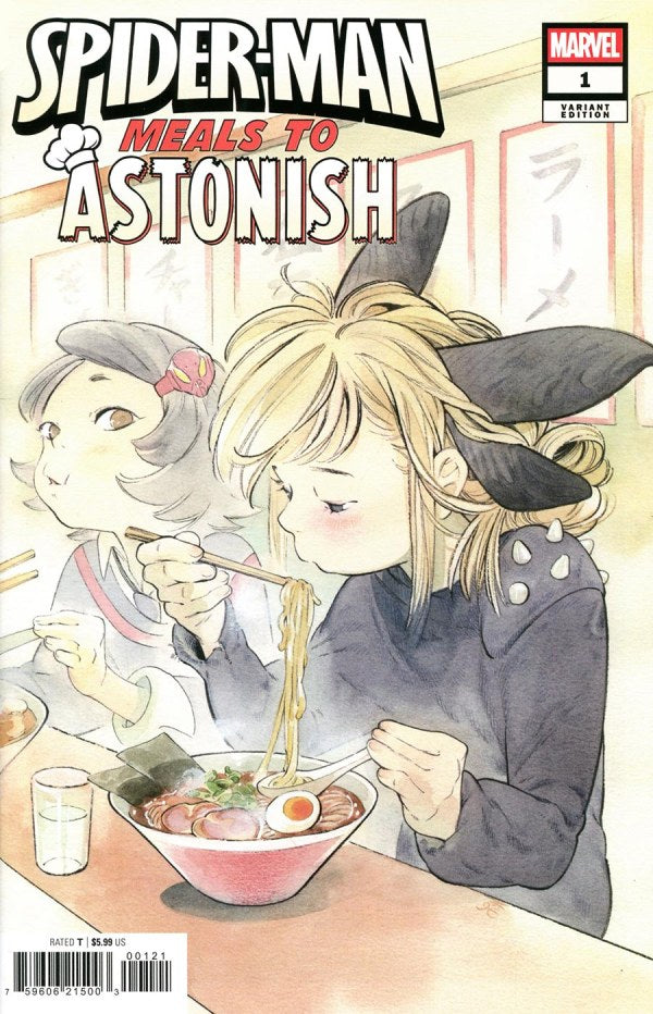Spider-Man: Meals to Astonish #1 Peach Momoko Variant