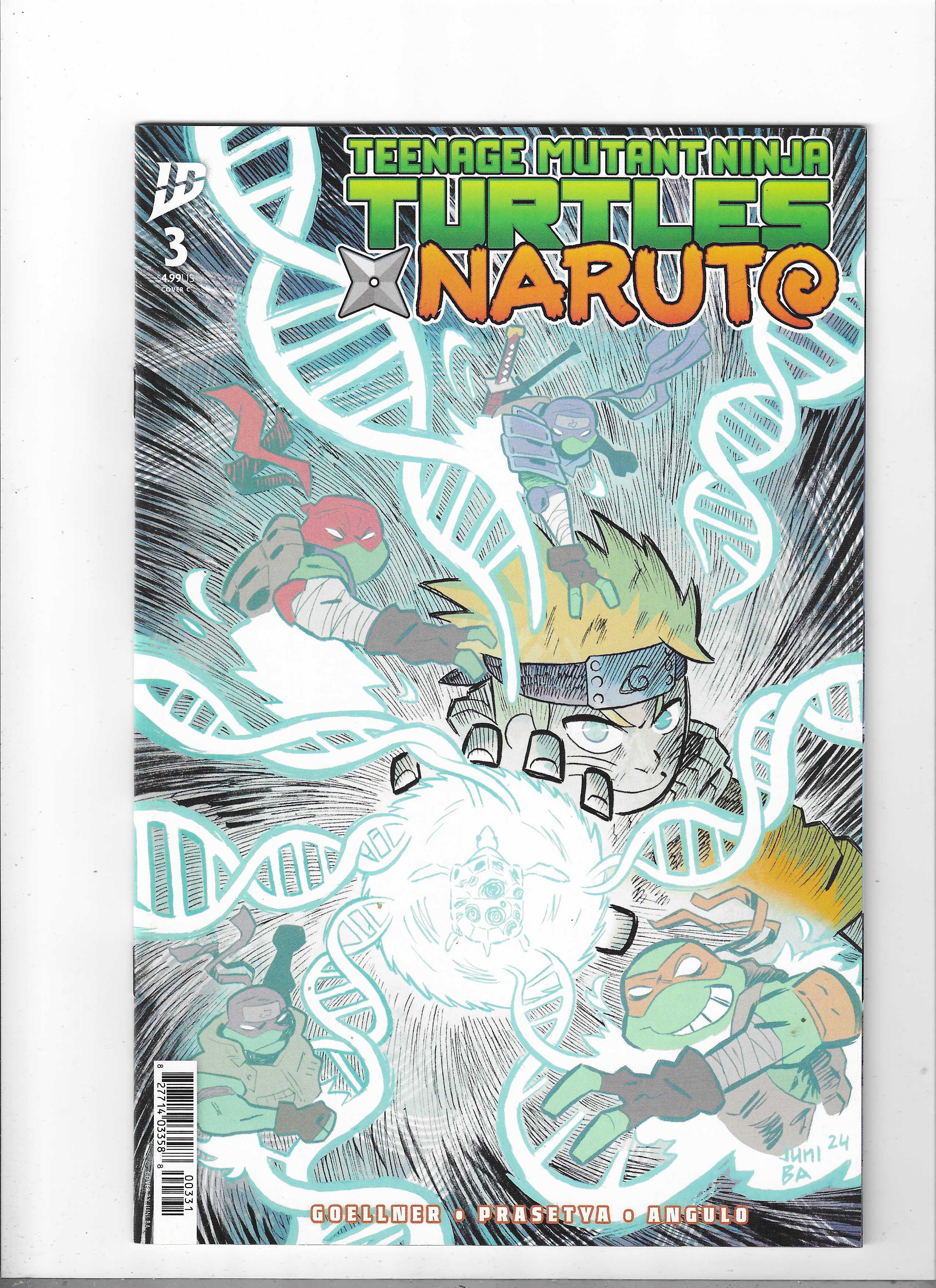TMNT x Naruto issue 3