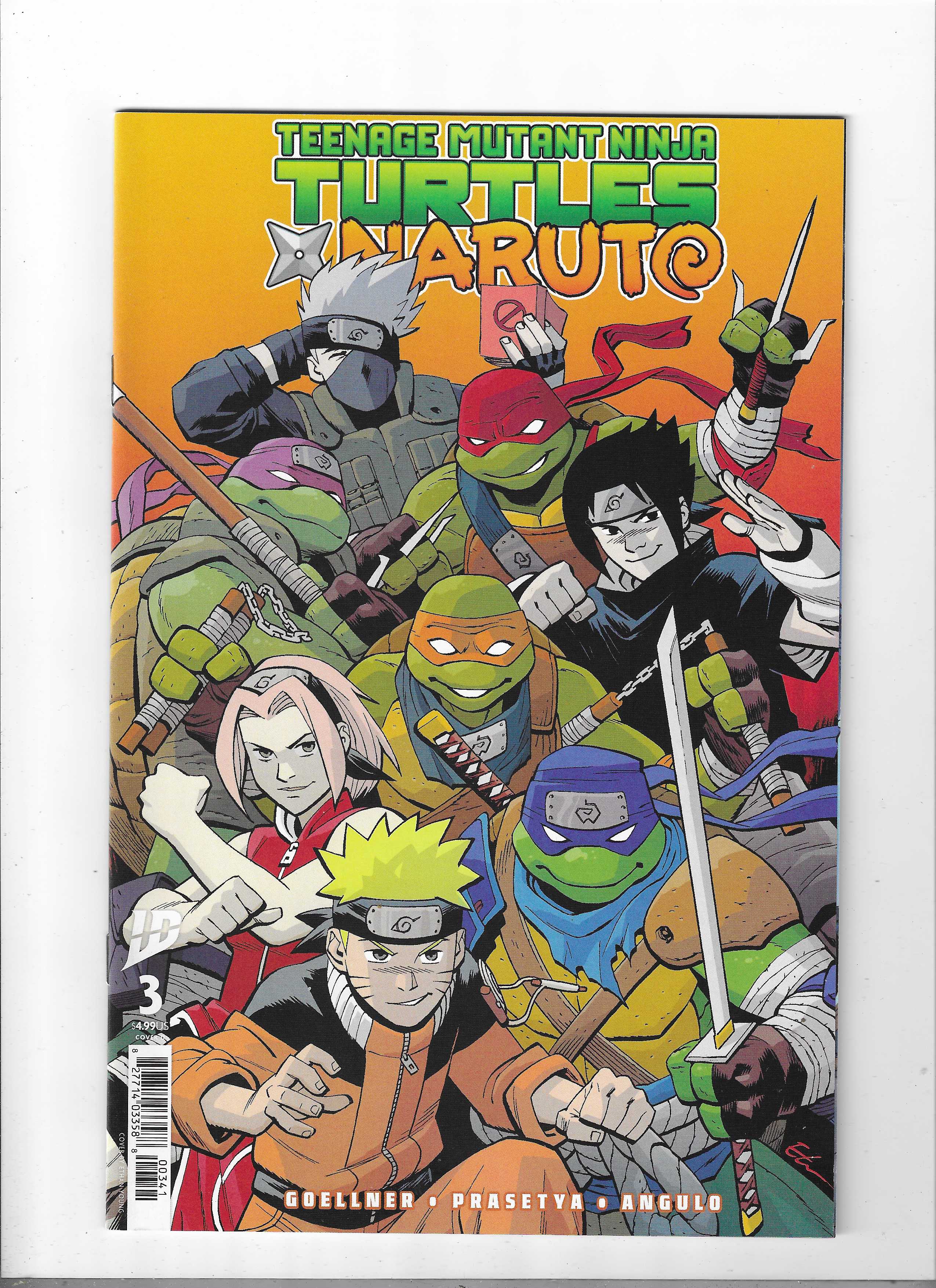 TMNT x Naruto issue 3